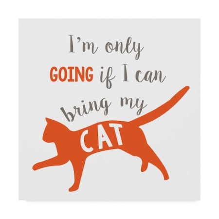 Erin Clark 'Going Cat' Canvas Art,35x35